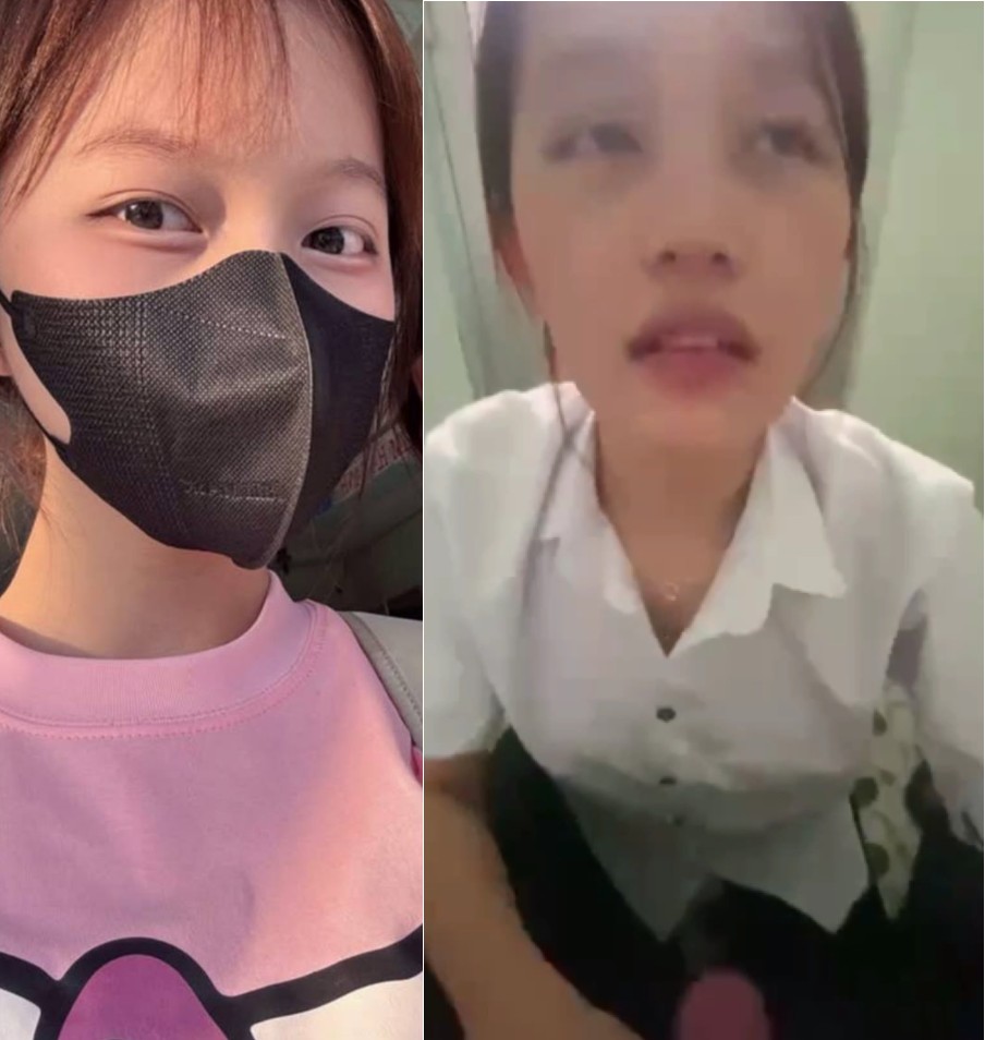 Nữ sinh mút cu ở WC chán muốn chịch thật